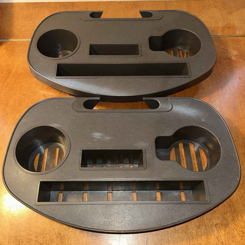 Zero Gravity Lounge Chair Cup Holder Clip On Side Tray Utility Beverage 2 Pk